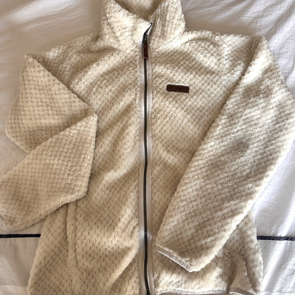 Columbia Women Fleece Full Zip Jacket Small